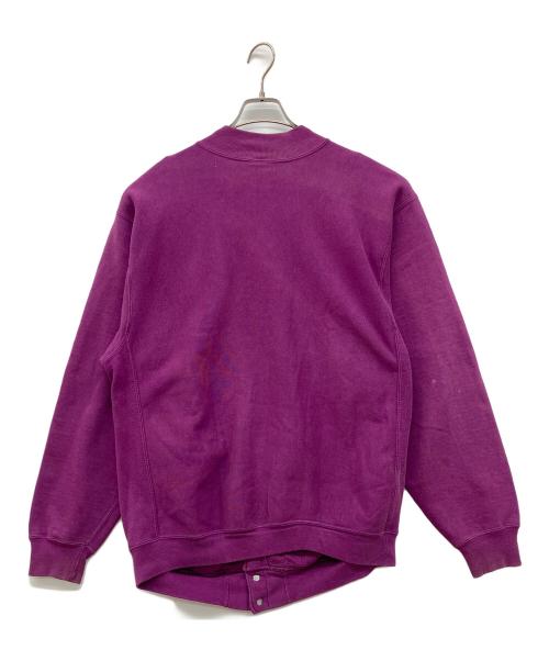 Champion（チャンピオン）Champion (チャンピオン) 90'S リバースウィーブ フルスナップカーディガン パープル サイズ:XLの古着・服飾アイテム