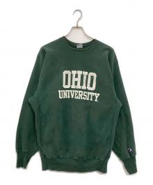 Champion REVERSE WEAVE（チャンピオン リバース ウィーブ）の古着「90'S リバースウィーブスウェット」｜グリーン