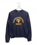 COMME des GARCONS JUNYA WATANABE MANコム デ ギャルソン ジュンヤ ワタナベ マン）の古着「San Diego Middle School Bighorns Crew Neck」｜ブラック