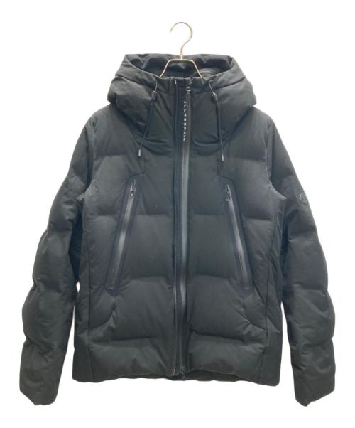 DESCENTE ALLTERRAIN（デザイント オルテライン）DESCENTE ALLTERRAIN (デザイント オルテライン) マウンテニア ダウンジャケット　MOUNTAINEER　水沢ダウン ブラック サイズ:Lの古着・服飾アイテム
