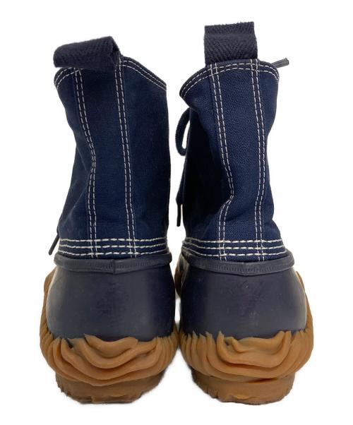 COMME des GARCONS JUNYA WATANABE MAN（コム デ ギャルソン ジュンヤ ワタナベ マン）COMME des GARCONS JUNYA WATANABE MAN (コム デ ギャルソン ジュンヤ ワタナベ マン) キャンバスブーツ ネイビー サイズ:SIZE Mの古着・服飾アイテム