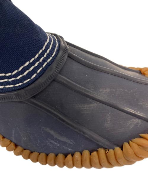 COMME des GARCONS JUNYA WATANABE MAN（コム デ ギャルソン ジュンヤ ワタナベ マン）COMME des GARCONS JUNYA WATANABE MAN (コム デ ギャルソン ジュンヤ ワタナベ マン) キャンバスブーツ ネイビー サイズ:SIZE Mの古着・服飾アイテム