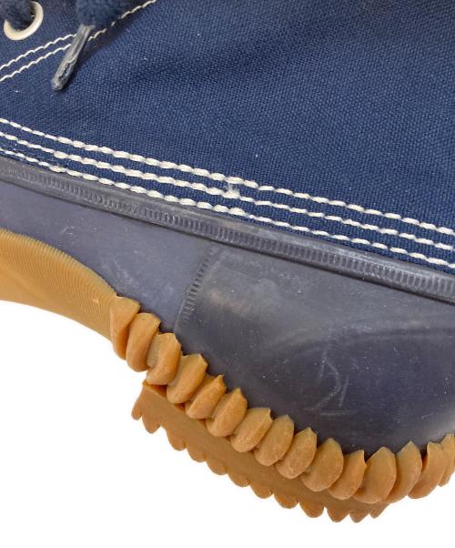 COMME des GARCONS JUNYA WATANABE MAN（コム デ ギャルソン ジュンヤ ワタナベ マン）COMME des GARCONS JUNYA WATANABE MAN (コム デ ギャルソン ジュンヤ ワタナベ マン) キャンバスブーツ ネイビー サイズ:SIZE Mの古着・服飾アイテム