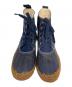 COMME des GARCONS JUNYA WATANABE MAN (コム デ ギャルソン ジュンヤ ワタナベ マン) キャンバスブーツ ネイビー サイズ:SIZE M：13000円