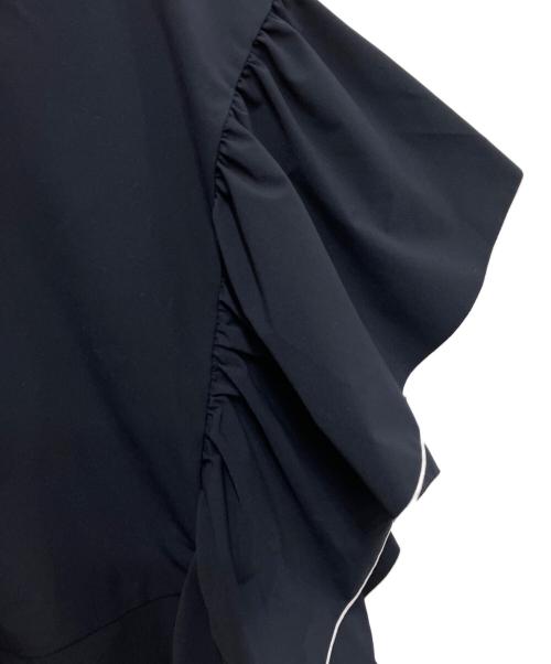 UNITED ARROWS（ユナイテッドアローズ）UNITED ARROWS (ユナイテッドアローズ) イージー フレアスリーブ ブラウス ネイビー サイズ:freeの古着・服飾アイテム
