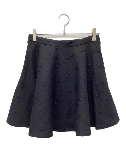 VALENTINO（ヴァレンティノ）VALENTINO (ヴァレンティノ) チュールフレアスカート ブラック サイズ:40の古着・服飾アイテム