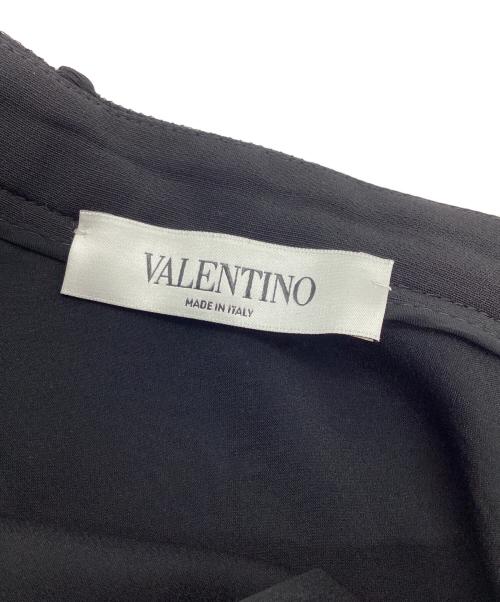 VALENTINO（ヴァレンティノ）VALENTINO (ヴァレンティノ) チュールフレアスカート ブラック サイズ:40の古着・服飾アイテム