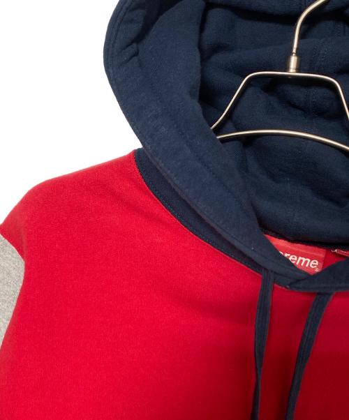 SUPREME（シュプリーム）SUPREME (シュプリーム) S Logo Colorblocked Hooded Sweatshirt マルチカラー サイズ:Mの古着・服飾アイテム
