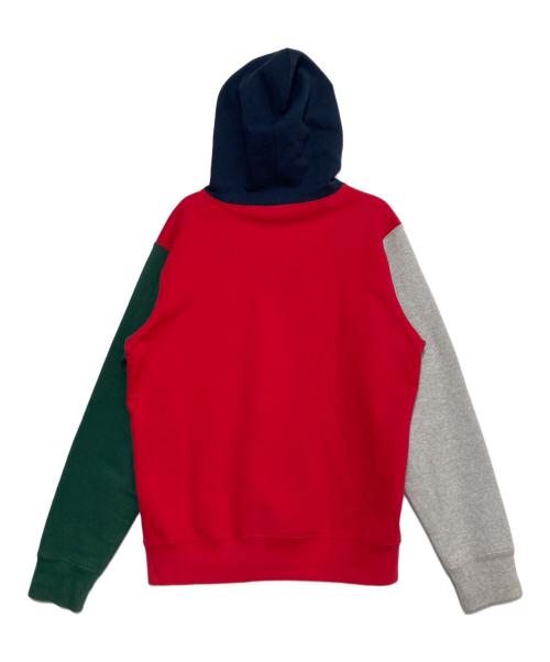 SUPREME（シュプリーム）SUPREME (シュプリーム) S Logo Colorblocked Hooded Sweatshirt マルチカラー サイズ:Mの古着・服飾アイテム