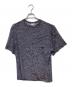 DRIES VAN NOTEN（ドリスヴァンノッテン）の古着「プリントメッシュＴシャツ」｜ブラウン