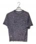 DRIES VAN NOTEN (ドリスヴァンノッテン) プリントメッシュＴシャツ ブラウン サイズ:S：12000円
