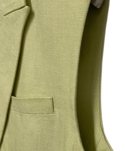 ebure（エブール）EBURE (エブール) ノースリーブジャケット オリーブ サイズ:38の古着・服飾アイテム