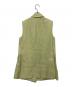 EBURE (エブール) ノースリーブジャケット オリーブ サイズ:38：12000円