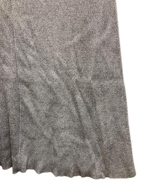 RIVE DROITE（リヴドロワ）RIVE DROITE (リヴドロワ) レーヨン混ナローフレアスカート グレー サイズ:38 未使用品の古着・服飾アイテム