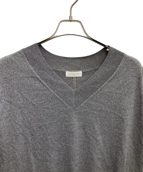RIVE DROITE（リヴドロワ）RIVE DROITE (リヴドロワ) レーヨン混バックテールニット グレー サイズ:SIZEFREE 未使用品の古着・服飾アイテム