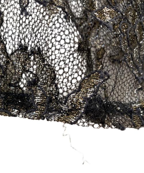 MARGE（マージ）MARGE (マージ) LACE SHORT GILLET オリーブ サイズ:Fの古着・服飾アイテム