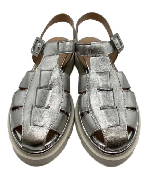 luca grossi（ルカグロッシ）Luca Grossi (ルカグロッシ) グルカサンダル シルバー サイズ:38の古着・服飾アイテム