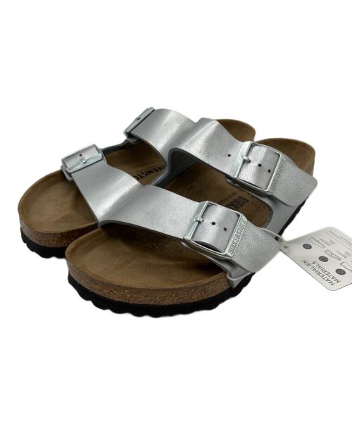 BIRKENSTOCK（ビルケンシュトック）BIRKENSTOCK (ビルケンシュトック) Arizona BS シルバー サイズ:38の古着・服飾アイテム