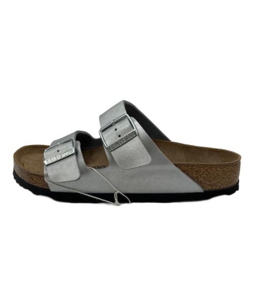 BIRKENSTOCK（ビルケンシュトック）BIRKENSTOCK (ビルケンシュトック) Arizona BS シルバー サイズ:38の古着・服飾アイテム