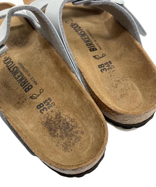 BIRKENSTOCK（ビルケンシュトック）BIRKENSTOCK (ビルケンシュトック) Arizona BS シルバー サイズ:38の古着・服飾アイテム