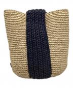 beyond the reefビヨンドザリーフ）の古着「かぎ針編みバッグ」｜ナチュラル×ブラック