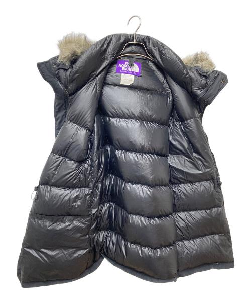 THE NORTHFACE PURPLELABEL（ザ・ノースフェイス パープルレーベル）THE NORTHFACE PURPLELABEL (ザ・ノースフェイス パープルレーベル) Long Serow down coat ND2557N ブラック サイズ:Mの古着・服飾アイテム