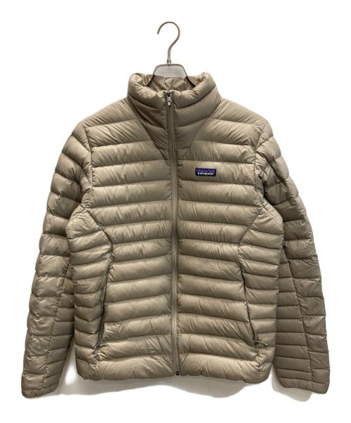 Patagonia（パタゴニア）Patagonia (パタゴニア) DOWN SWEATER　ダウンセーター ベージュ サイズ:SIZE Mの古着・服飾アイテム
