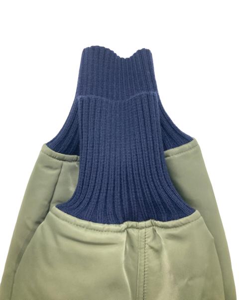 STUMBLY（スタンブリ―）STUMBLY (スタンブリ―) Quilted MA-1 Combination/ボアMA-1ブルゾン カーキ サイズ:38の古着・服飾アイテム