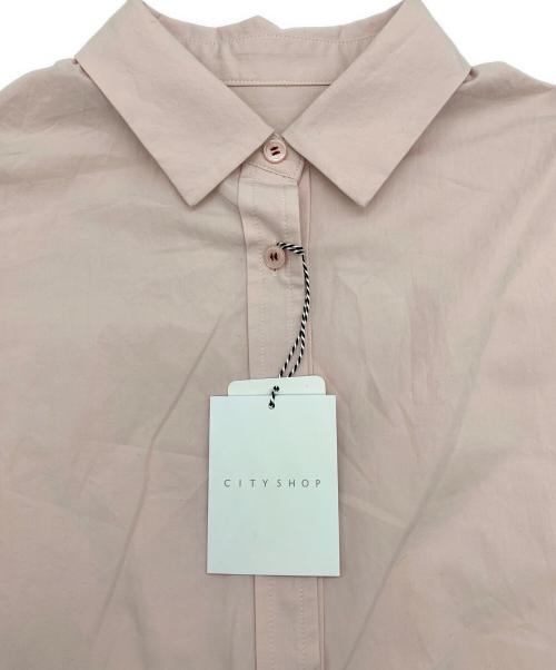 CITYSHOP（シティショップ）CITYSHOP (シティショップ) COLOR REGULAR シャツ ピンク サイズ:F 未使用品の古着・服飾アイテム