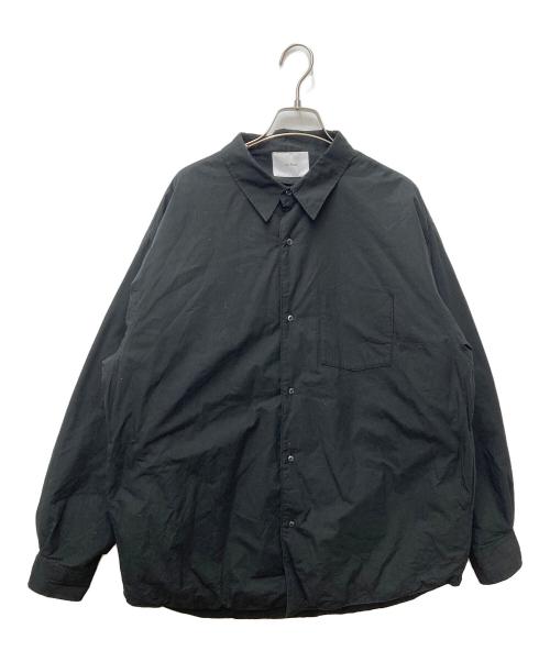miffew（ミフュー）miffew (ミフュー) OVER DOWN SHIRTS ブラック サイズ:3の古着・服飾アイテム