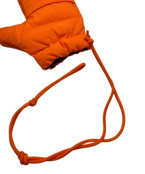 miffew（ミフュー）miffew (ミフュー) ダウンミトン オレンジの古着・服飾アイテム