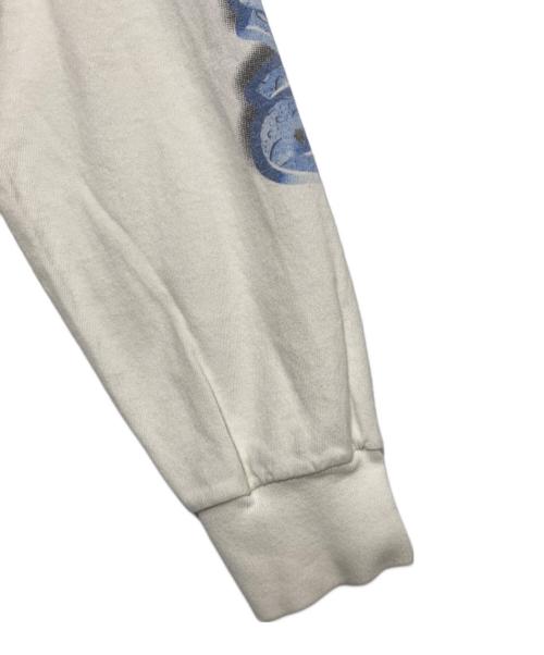 SAINT MICHAEL（セントマイケル）SAINT MICHAEL (セントマイケル) SHERMER ACADEMY (シャーマーアカデミー) LS TEE / HEART CKIE ホワイト サイズ:Lの古着・服飾アイテム