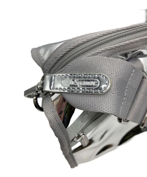 LeSportsac（レスポートサック）LeSportsac (レスポートサック) 2WAYミニボストンバッグ シルバーの古着・服飾アイテム