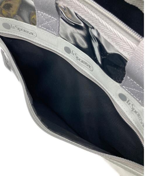 LeSportsac（レスポートサック）LeSportsac (レスポートサック) 2WAYミニボストンバッグ シルバーの古着・服飾アイテム