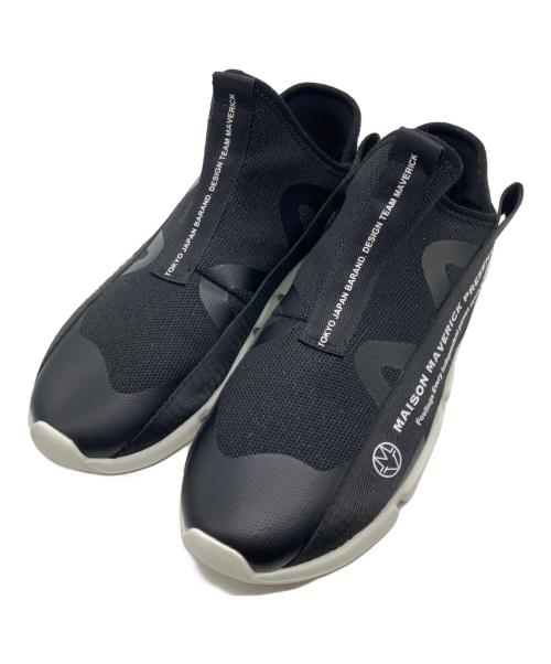 MAISON MAVERICK PRESENTS（メゾンマーベリック プレゼンツ）MAISON MAVERICK PRESENTS (メゾンマーベリック プレゼンツ) スリッポン ブラック サイズ:23.5の古着・服飾アイテム