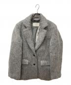 TODAYFULトゥデイフル）の古着「Shaggy Over Jacket 12420106」｜グレー