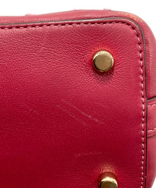 COACH（コーチ）COACH (コーチ) 2WAYショルダーバッグ ブラウン×ピンクの古着・服飾アイテム