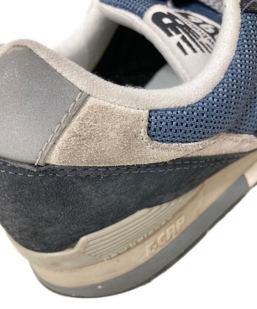 NEW BALANCE（ニューバランス）NEW BALANCE (ニューバランス) ローカットスニーカー ネイビー サイズ:27の古着・服飾アイテム