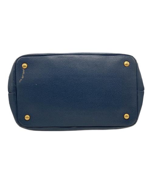 PRADA（プラダ）PRADA (プラダ) ヴィッテロダイノ2WAYバッグ ネイビーの古着・服飾アイテム