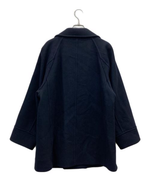 uncrave（アンクレイヴ）uncrave (アンクレイヴ) プルーフメルトン ショートPコート ネイビー サイズ:1の古着・服飾アイテム