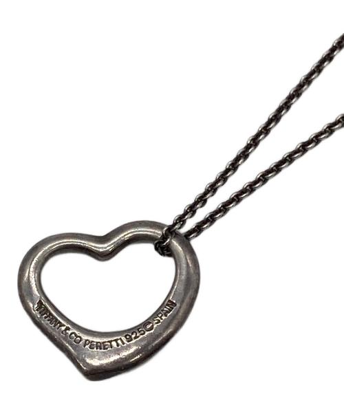TIFFANY & Co.（ティファニー）Tiffany & Co. (ティファニー) オープンハートネックレス シルバーの古着・服飾アイテム