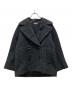 ESTNATION（エストネーション）の古着「シャギーダブルピーコート」｜ブラック