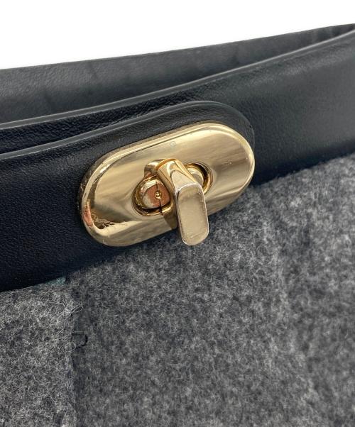 COACH（コーチ）COACH (コーチ) ラップスカート グレー サイズ:SIZE 2の古着・服飾アイテム