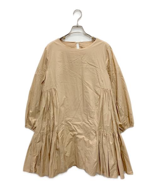 merlette（マーレット）merlette (マーレット) ティアードワンピース ベージュ サイズ:XSの古着・服飾アイテム