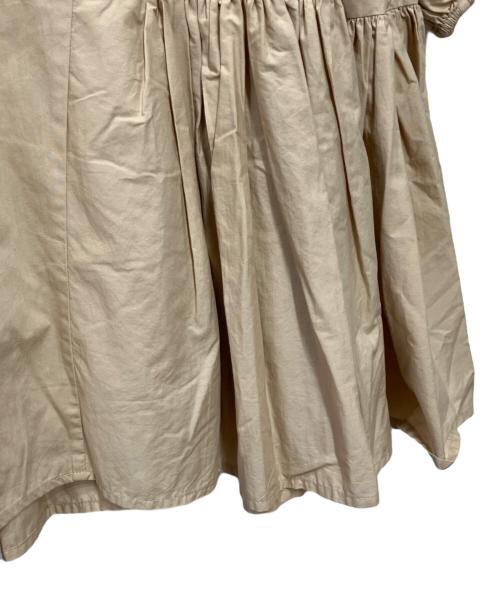 merlette（マーレット）merlette (マーレット) ティアードワンピース ベージュ サイズ:XSの古着・服飾アイテム