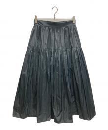 1er Arrondissement（プルミエ アロンディスモン）の古着「ティアードロングスカート」｜ブラック