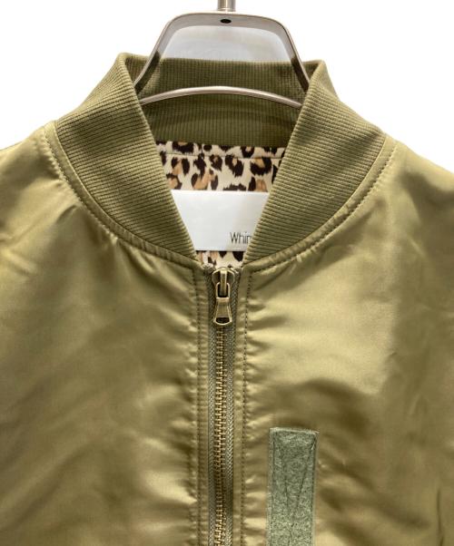 Whim Gazette（ウィムガゼット）Whim Gazette (ウィムガゼット) ナイロンMA-1 カーキ サイズ:FREEの古着・服飾アイテム
