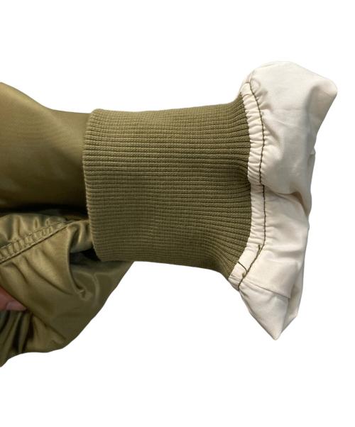 Whim Gazette（ウィムガゼット）Whim Gazette (ウィムガゼット) ナイロンMA-1 カーキ サイズ:FREEの古着・服飾アイテム