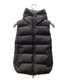 DUVETICA（デュベティカ）の古着「FEBEDUE ダウンベスト」｜ブラック