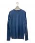 JOHN SMEDLEY（ジョンスメドレー）の古着「クルーネックウールニット」｜ブルー